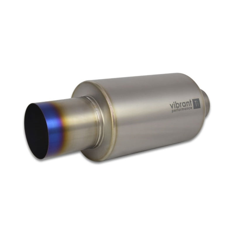 Vibrant Performance Titanium Muffler - 3 in Inlet