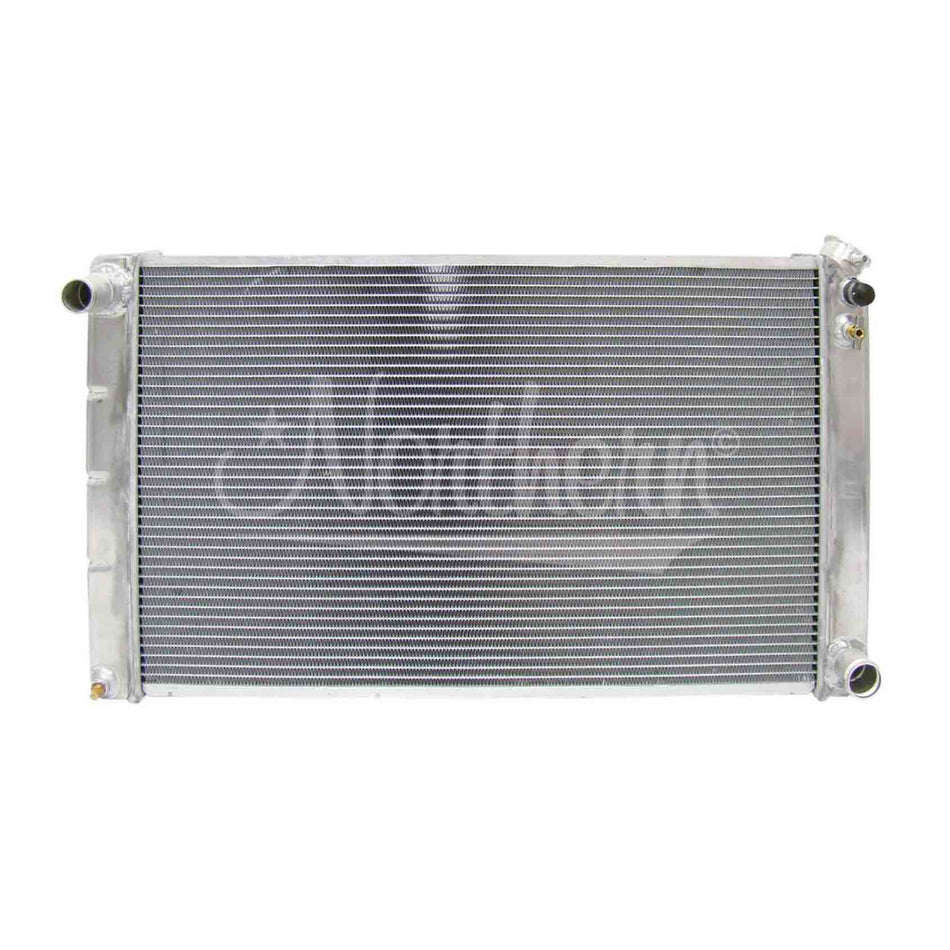 Northern Aluminum Radiator - 33 in W x 18.375 in H x 3.125 in D - Driver Side Inlet - Passenger Side Outlet - Manual - GM 1964-98