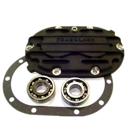 Frankland Racing Supply 10-Bolt Gear Cover Ball Bearings Aluminum Thermal Dispersant Coated - Frankland Quick Change