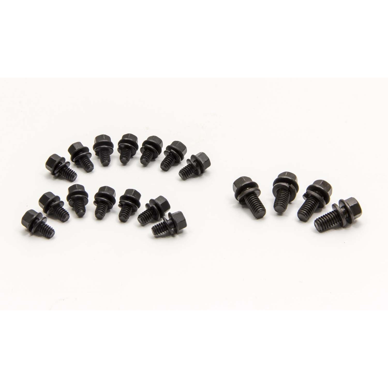 Manley Performance Hex Head Oil Pan Bolt Kit Steel Black Oxide Small Block Chevy - Kit