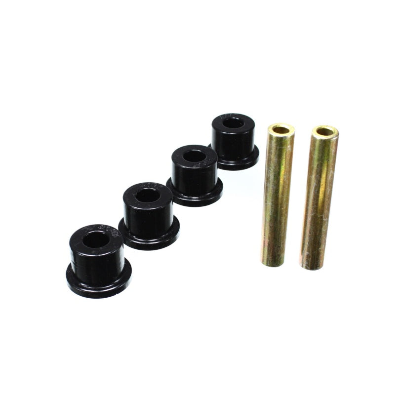 Energy Suspension Hyper-Flex Transmission Crossmember Bushing - Black / Cadmium - Ford Mustang 1979-93