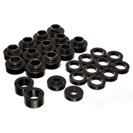 Energy Suspension Hyper-Flex Body Mount Bushing - Black - Jeep CJ8 1981-86