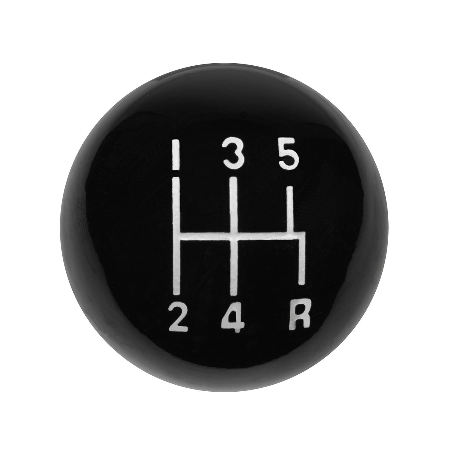Hurst Classic 5 Speed Knob 3/8-16 Threads - Black