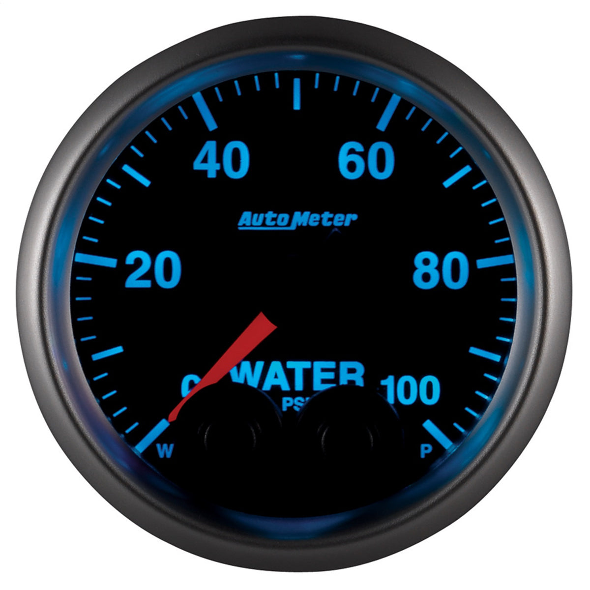 Auto Meter Elite Series Water Pressure Gauge - 2-1/16"