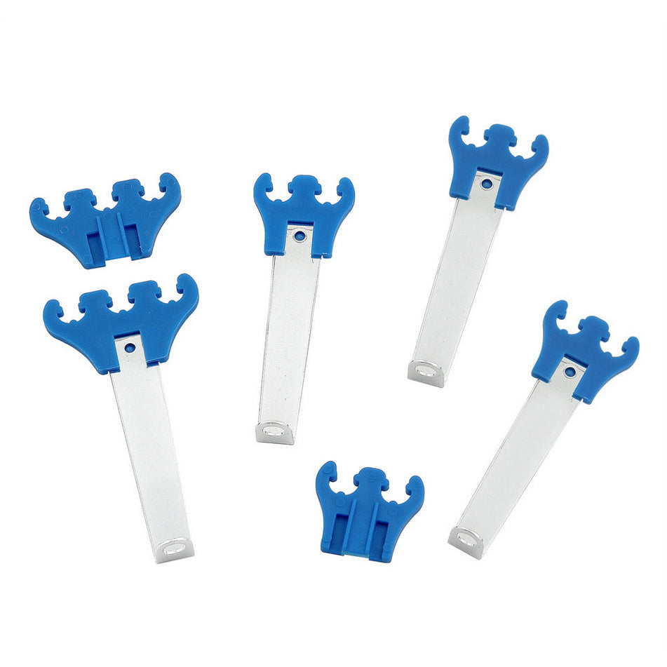 Mr. Gasket Wire Looms & Separators - Contains 2 Pair Of 2 Hole Looms
