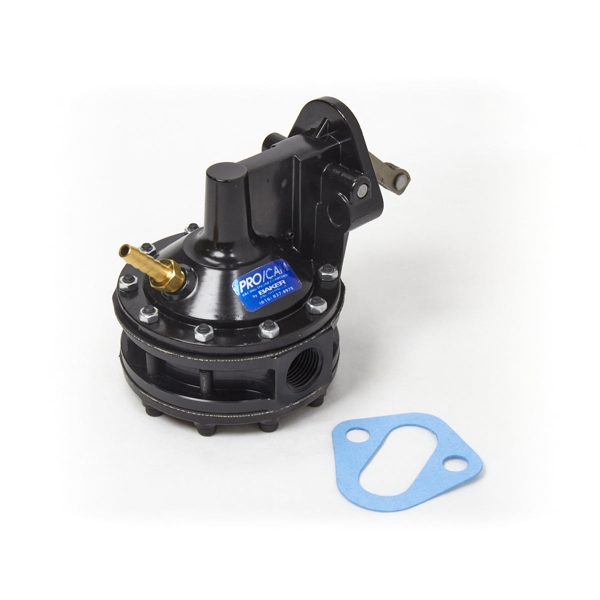 PRO/CAM Marine Fuel Pump - Mechanical - 130 gph at 7-1/2 psi - 1/2" NPT Female Inlet/Outlet - Big Block Chevy