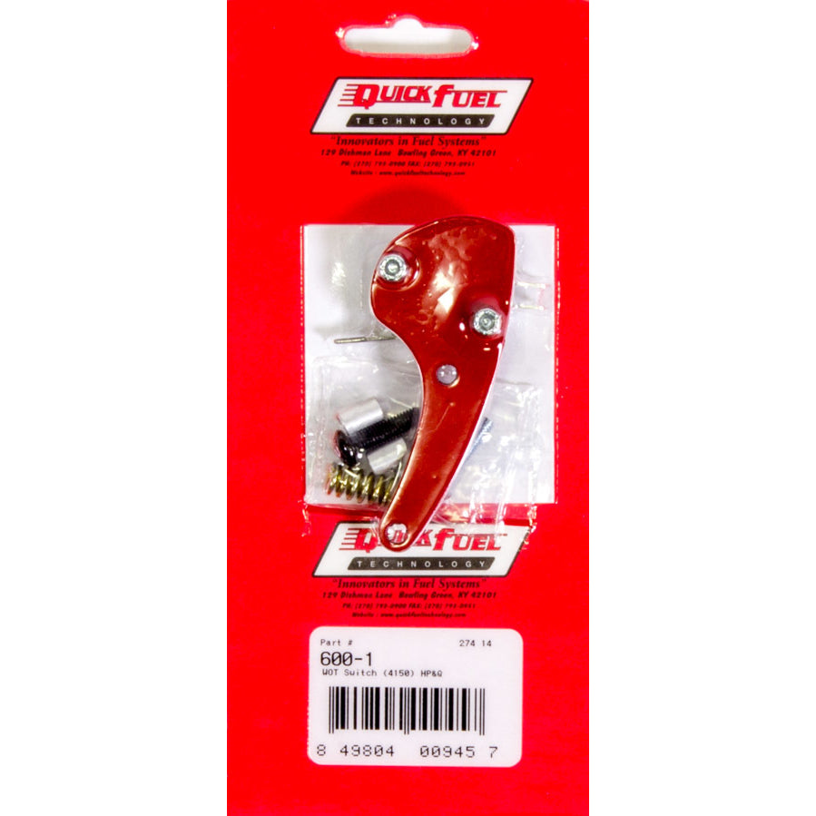 Quick Fuel Technology W.O.T. switch for QFT, PROFORM, Holley HP