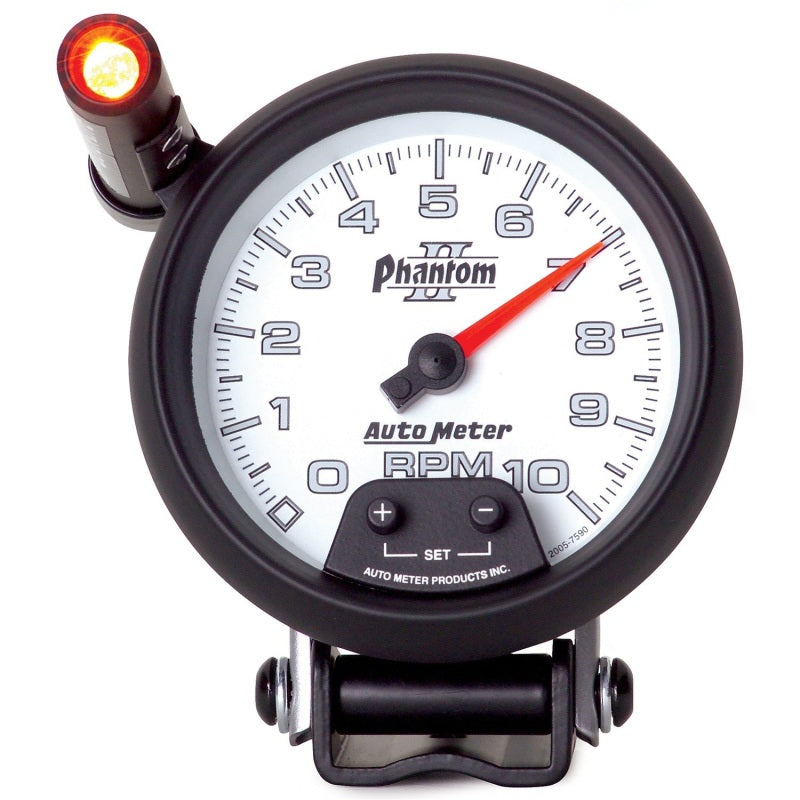 Auto Meter Phantom II Tachometer - 3 3/4 in.