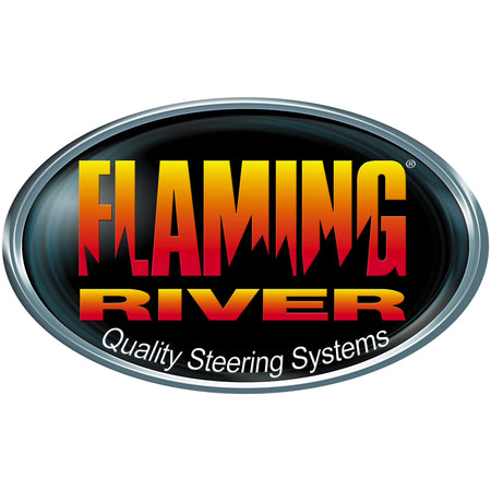 Flaming River Billet-Joint Steering U-Joint - 3/4" Smooth x 3/4" Smooth