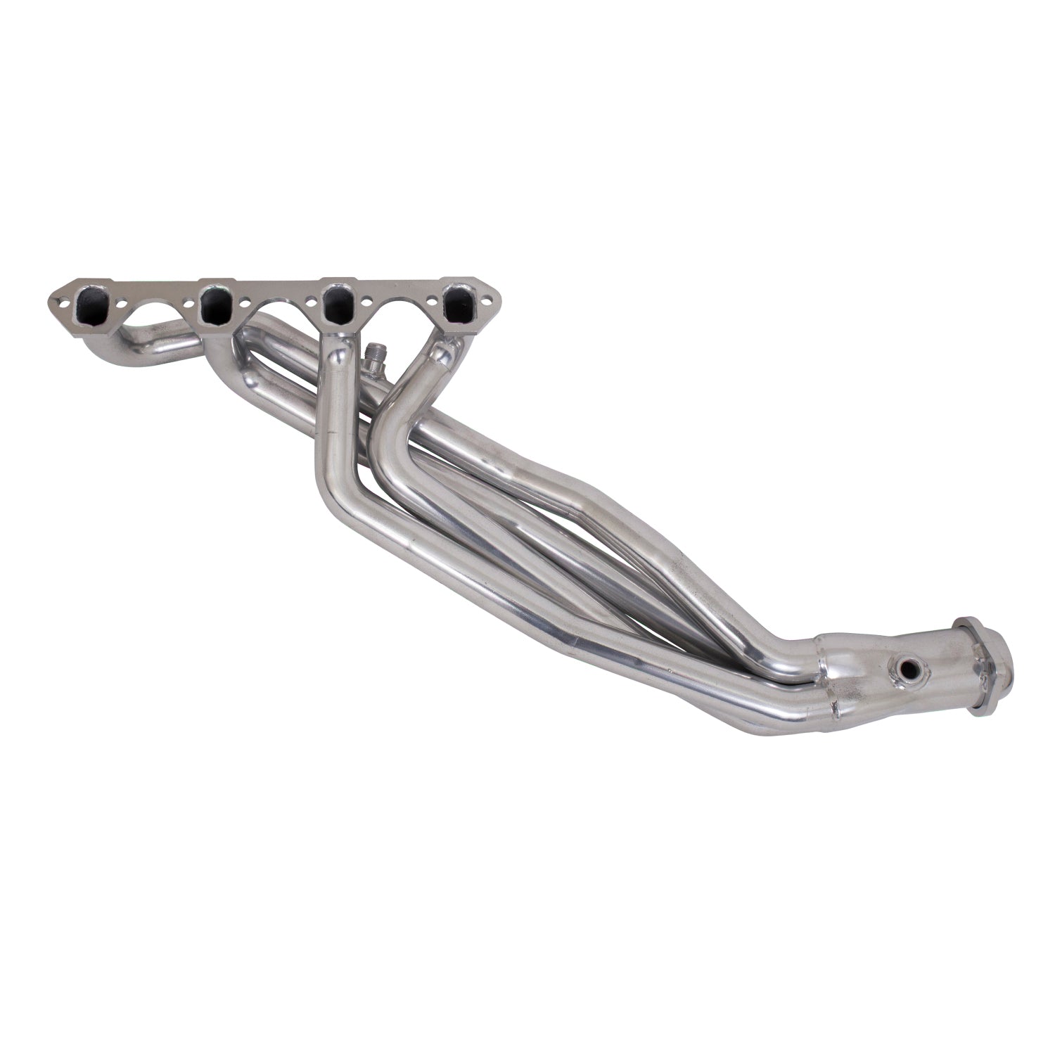 BBK Performance Long Tube Headers - 1-5/8" Primary - 2-1/2" Collector - Steel - Metallic Ceramic - Small Block Ford