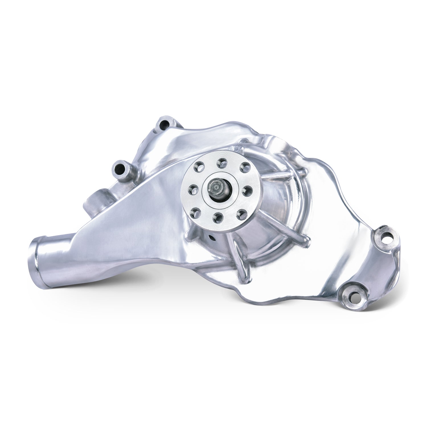 Proform High Flow Water Pump - 5/8 in Pilot - Short Design - Polished - Big Block Chevy