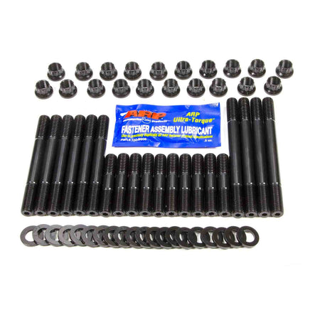 ARP Cylinder Head Stud Kit - 12 Point Nuts - Chromoly - Black Oxide - Small Block Mopar 144-4202