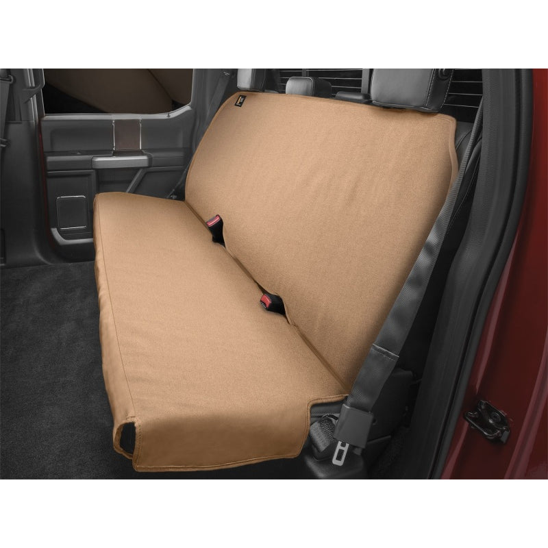 WeatherTech Seat Protector - Tan - Front Row - Bucket Seat