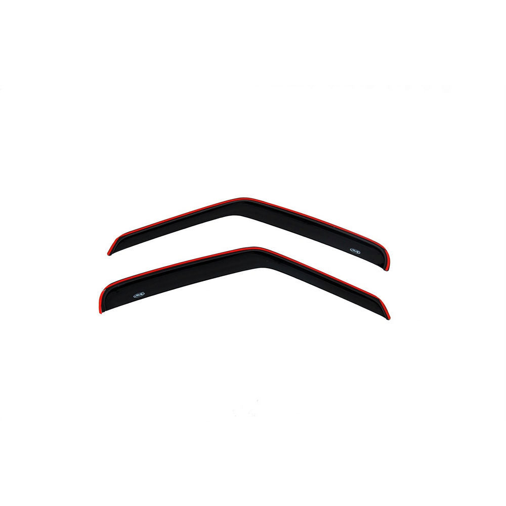 Auto Ventshade Original Ventvisor Front Side Window Visor - Stick-On - Dark Smoke - Ford Fullsize Van 1992-2006 - Pair