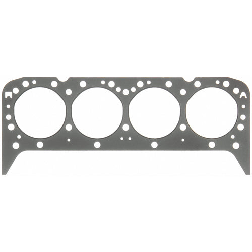 Fel-Pro Marine Cylinder Head Gasket - 3.840 in Bore - 0.039 in Compression Thickness - Steel Core Laminate - Small Block Chevy
