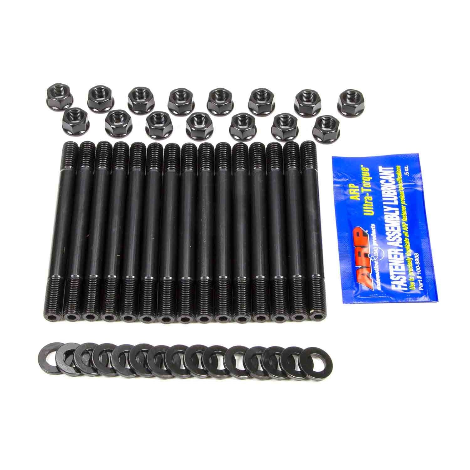 ARP Cylinder Head Stud Kit - Hex Nuts - Chromoly - Black Oxide - Mopar Inline-6