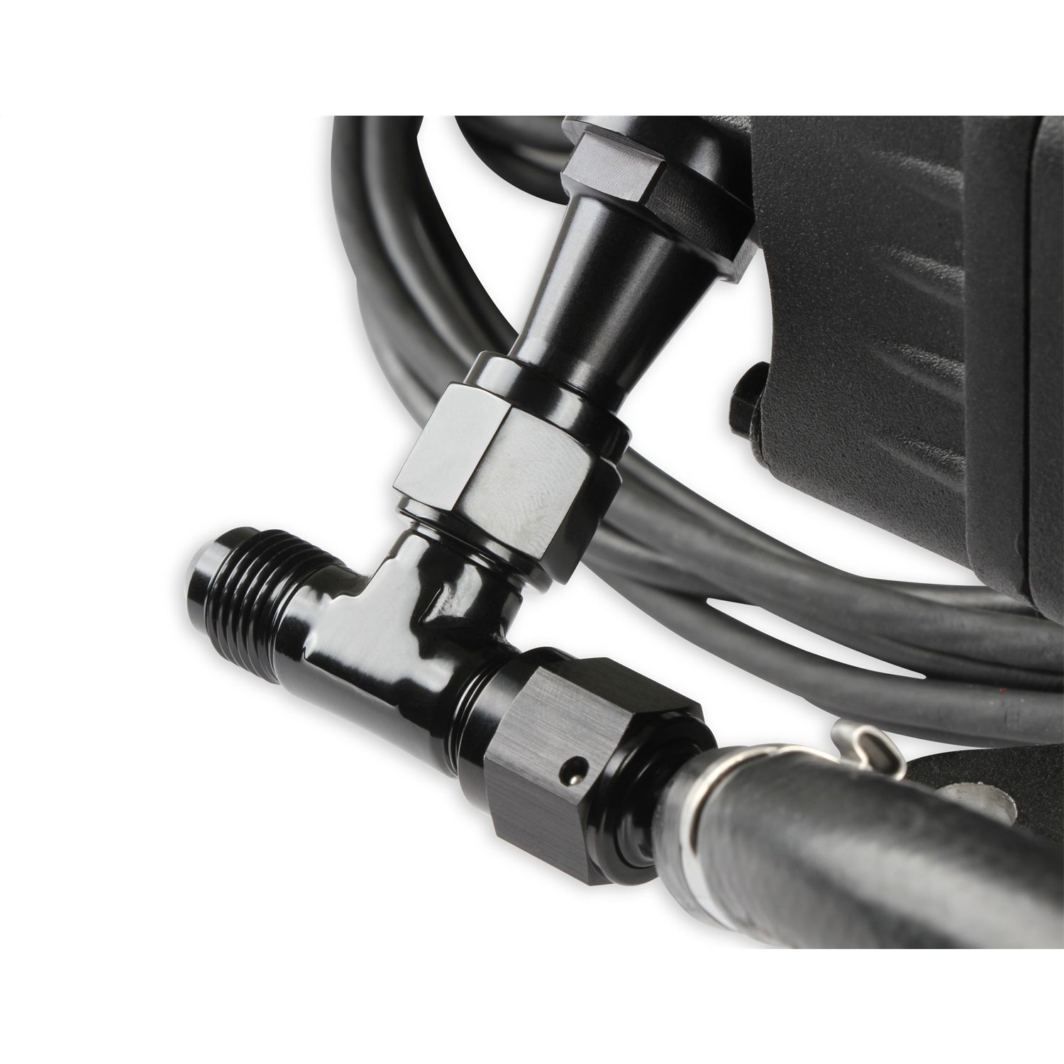 Holley EFI Stealth Fuel Line - 6 AN Braided Stainless - Vapor Guard