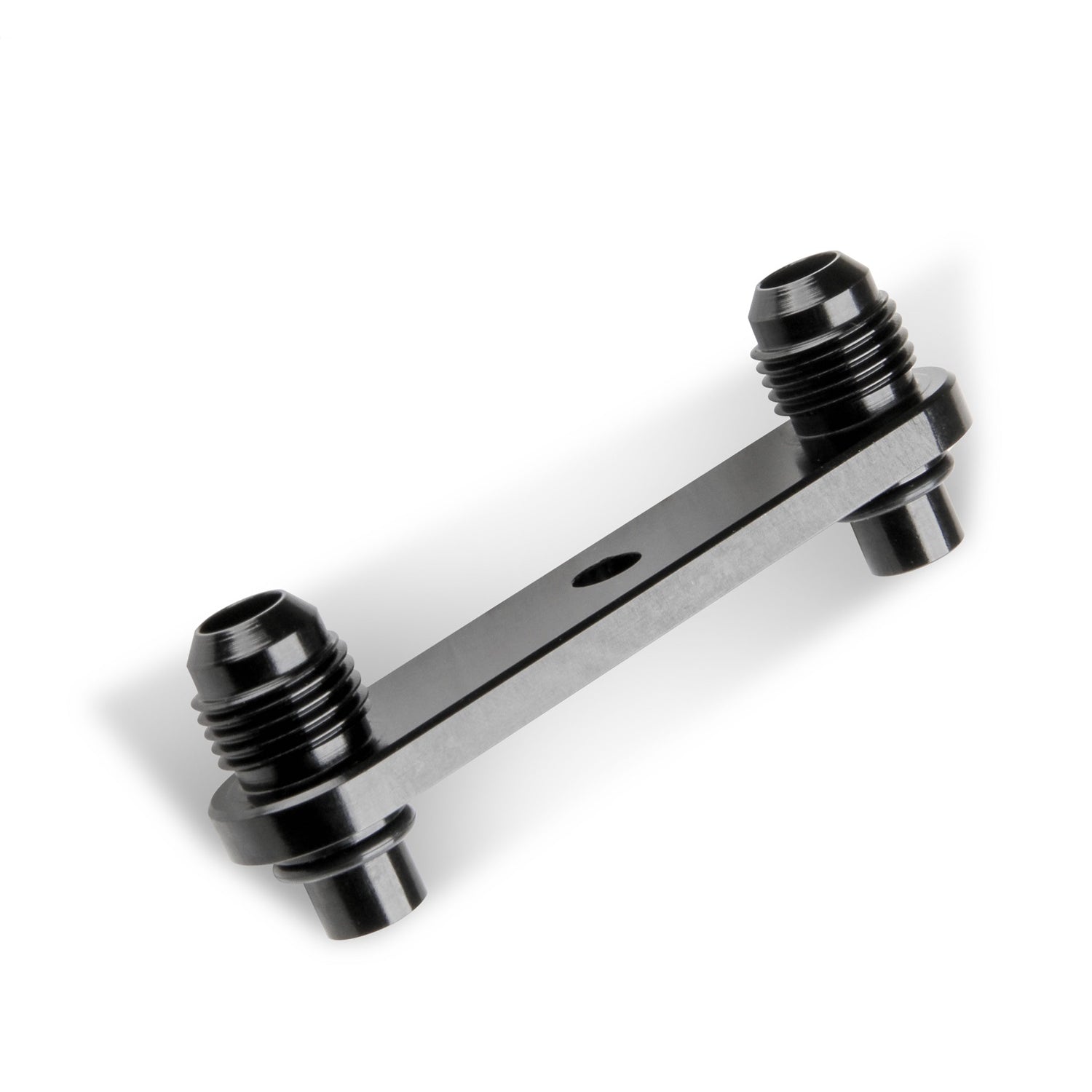 Earl's Transmission Cooler Fitting - Straight - 6 AN Male - Aluminum - Black - 6L80/6L90 Transmissions
