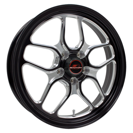 Billet Specialties Win Lite Wheel - 17 x 4.5" - 2.000" Backspace - 5 x 4.75" - Black/Machined