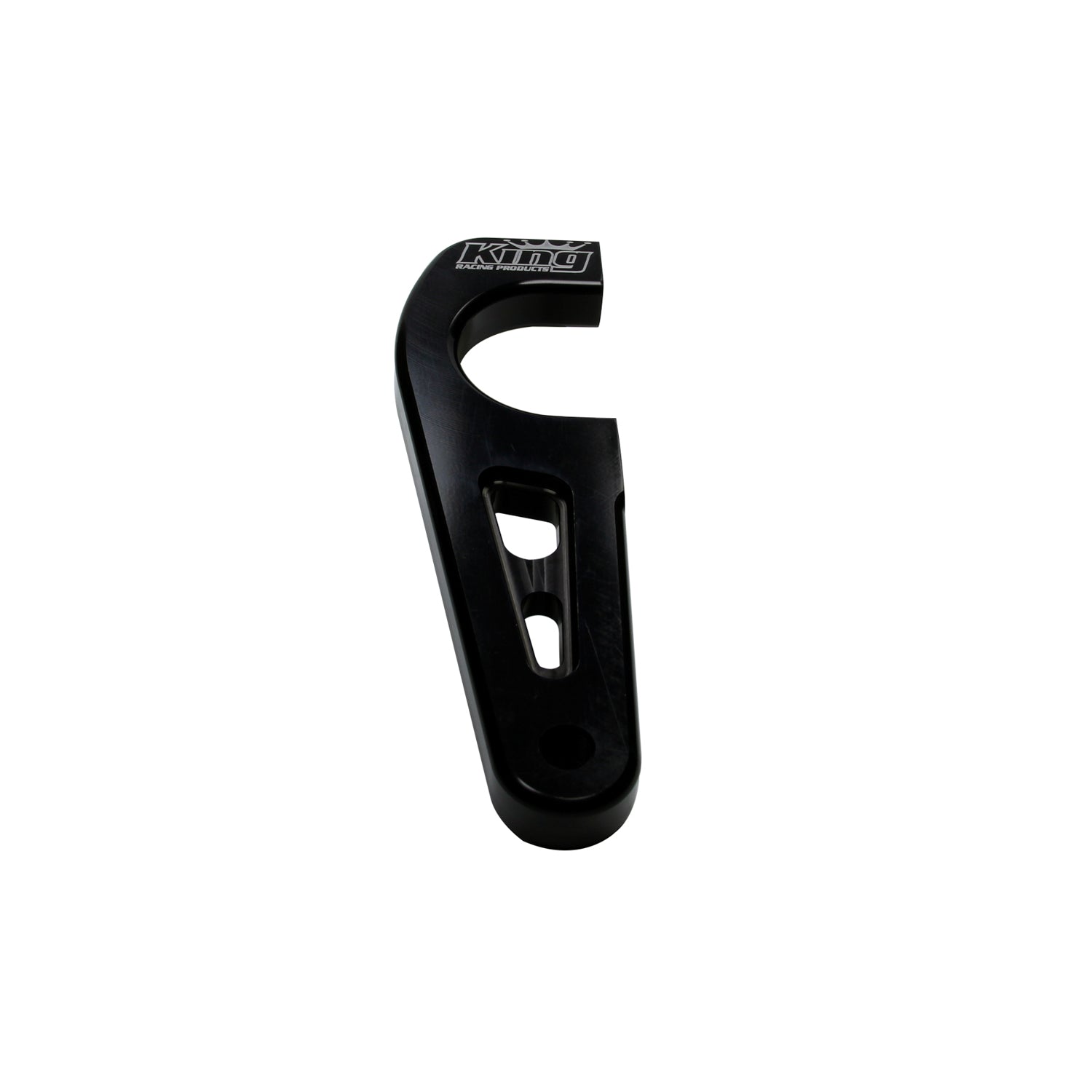 King Billet Aluminum Right Front Steering Arm (Anodized Black)