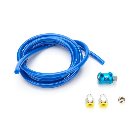 Shifnoid 10 ft 1/2" Hose Lean Out Valve Kit One Lean Out Valve Two 3/8" NPT Male to 1/2" Hose Quick Connect Aluminum