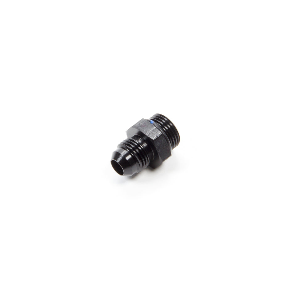 Aeroquip 6 AN Male to 5/8-20 in Male O-Ring Straight Adapter - Black Anodized