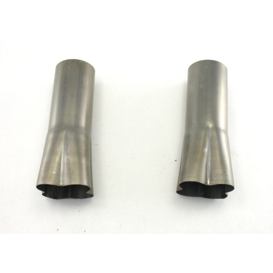 Patriot Exhaust Formed Weld-On Collector - 4 x 1-3/4 in Primary Tubes - 3 in Outlet - 10 in Long - Pair