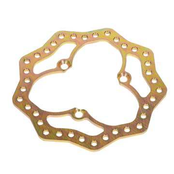DMI Front 3-Lug Rotor Steel - Drilled - 10-1/4"