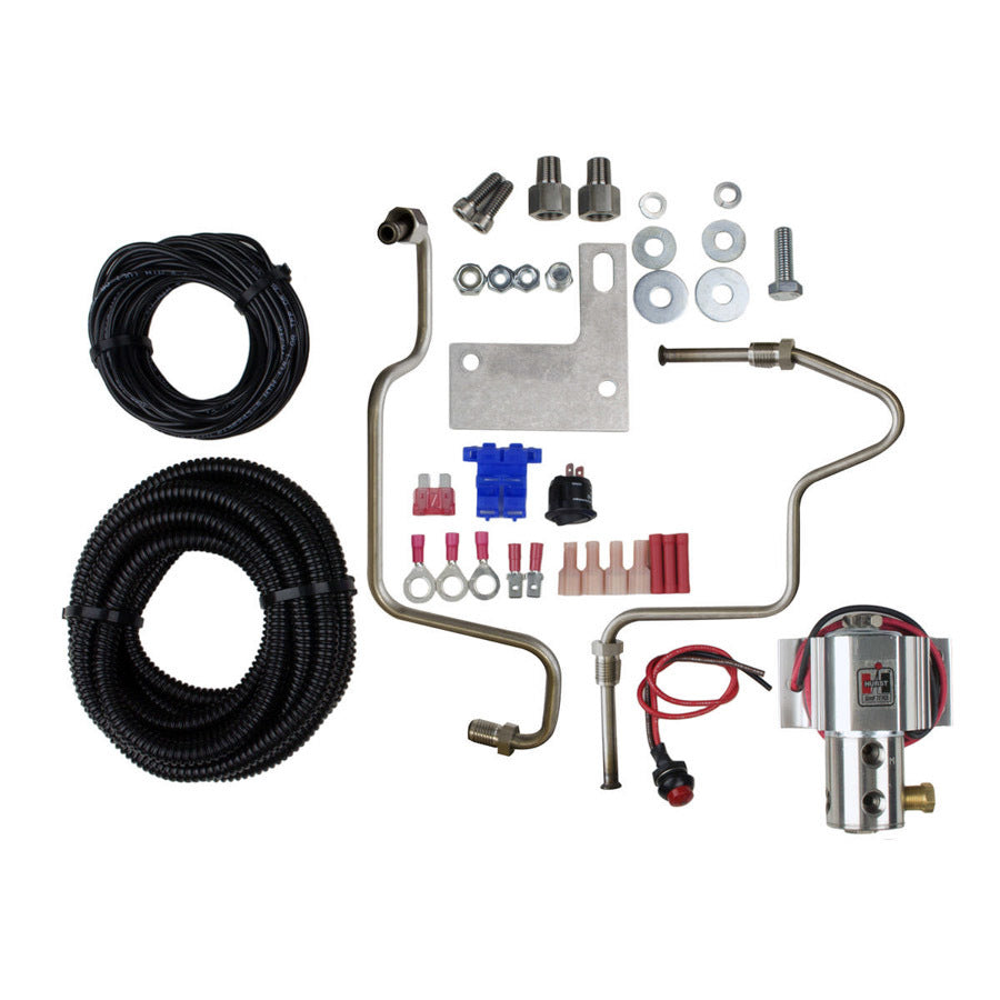 Hurst Shifters Roll Control Line Lock 1/8" NPT Inlet/Outlet Brake Lines/Fittings/Fuse/Switch/Warning Light Stainless