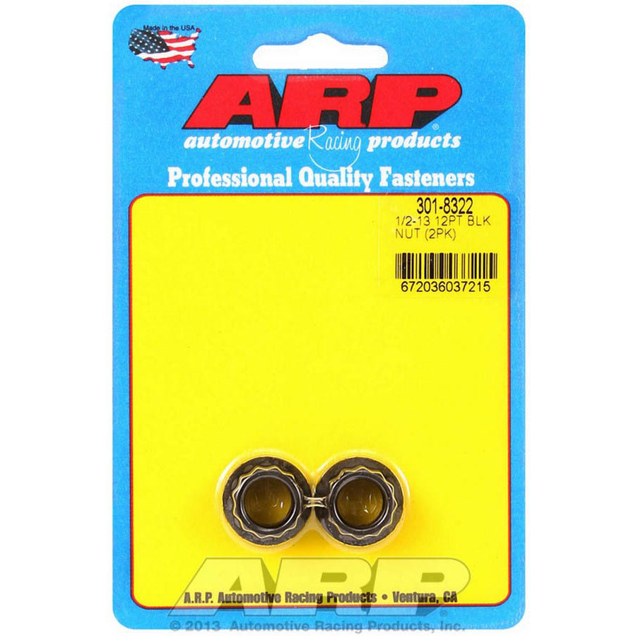 ARP 1/2-13 12-Point Nut Kit 2 Pack