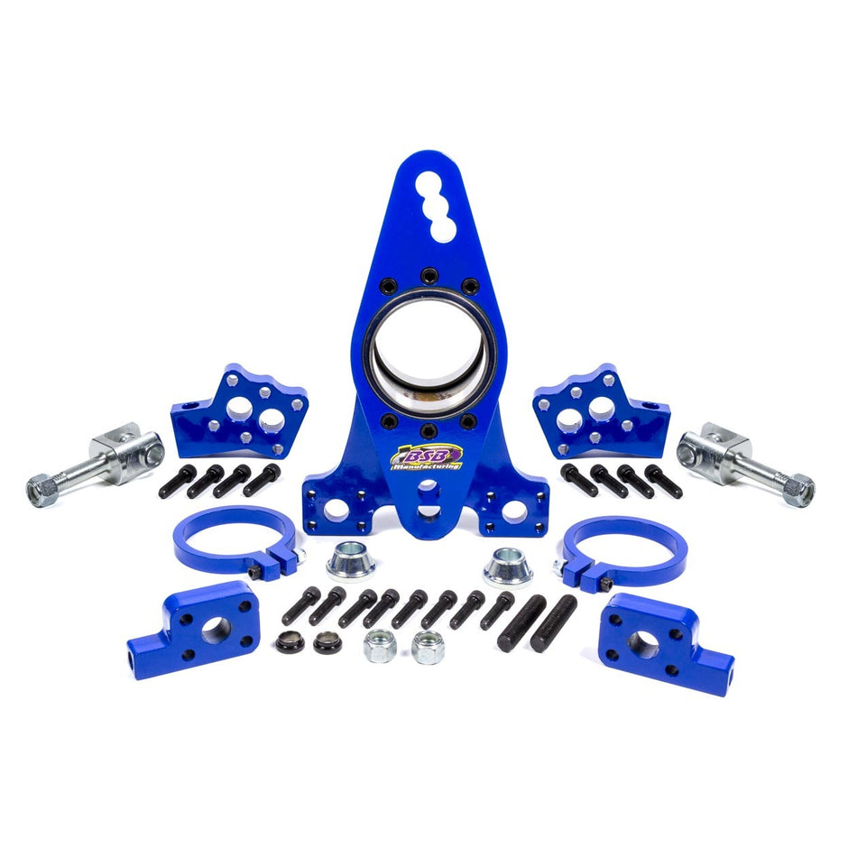 BSB Manufacturing XD Series Birdcage Passenger Side 3.000" ID Bearing Double Bearing - Axle Clamps/Shock Mounts
