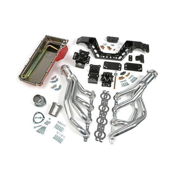 Trans-Dapt Engine Conversion Kit - Crossmember / Gaskets / Hardware / Headers / Mounts / Oil Pan / Pickup Tube