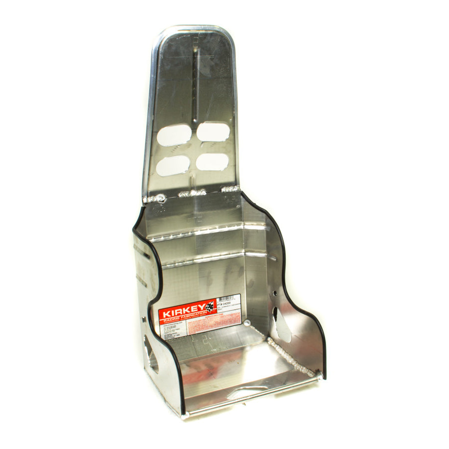 Kirkey Racing Fabrication 24 Series Child Seat 11" Wide 8 Degree Layback Requires Snap Cover - Aluminum