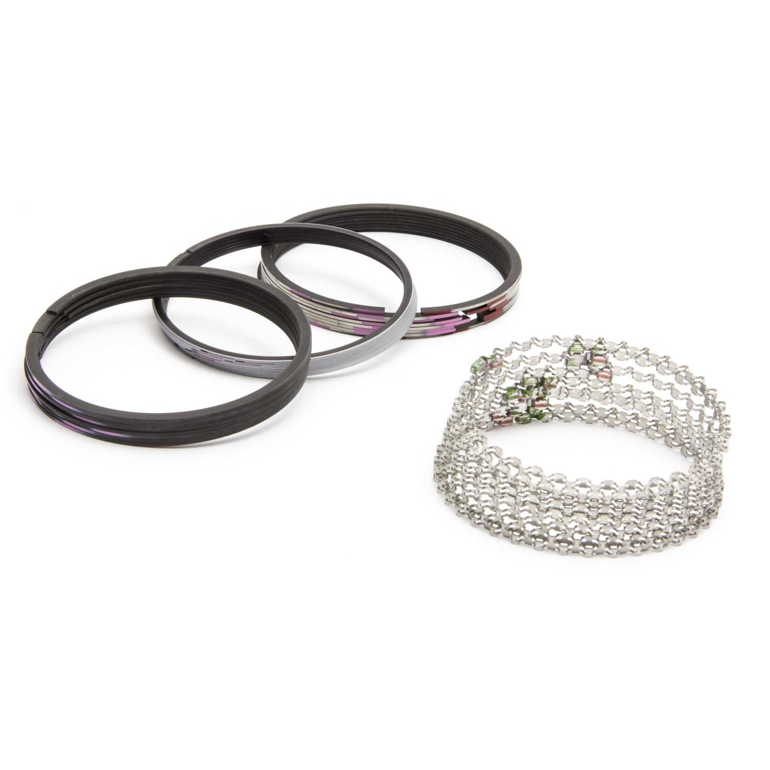 Speed Pro Speed Pro Piston Rings 4.390" Bore File Fit 1/16 x 1/16 x 3/16" Thick - Low Tension