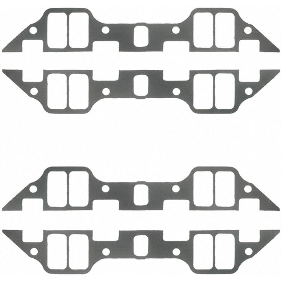 Fel-Pro Intake Manifold Gasket - 1.22 x 2.267 in Rectangular Port - Composite - Mopar B / RB-Series