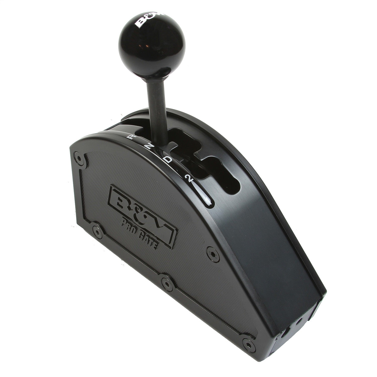 B&M Pro Gate Shifter - Automatic - Floor Mount - Cable/Hardware Included - GM 3 Speed
