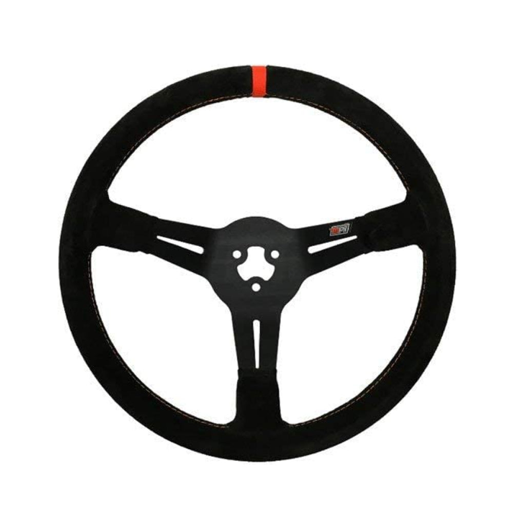 MPI 14" LW Aluminum Wheel - Suede Grip - 3-1/2" Dished