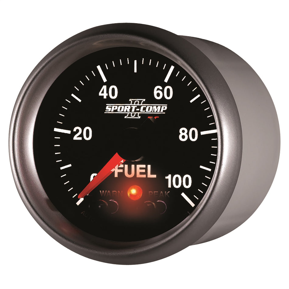 Auto Meter Sport-Comp PC Fuel Pressure Gauge - 2-1/16"
