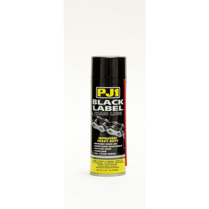 PJ1 Products Heavy Duty Black Label Chain Lube Synthetic - 5 oz Aerosol