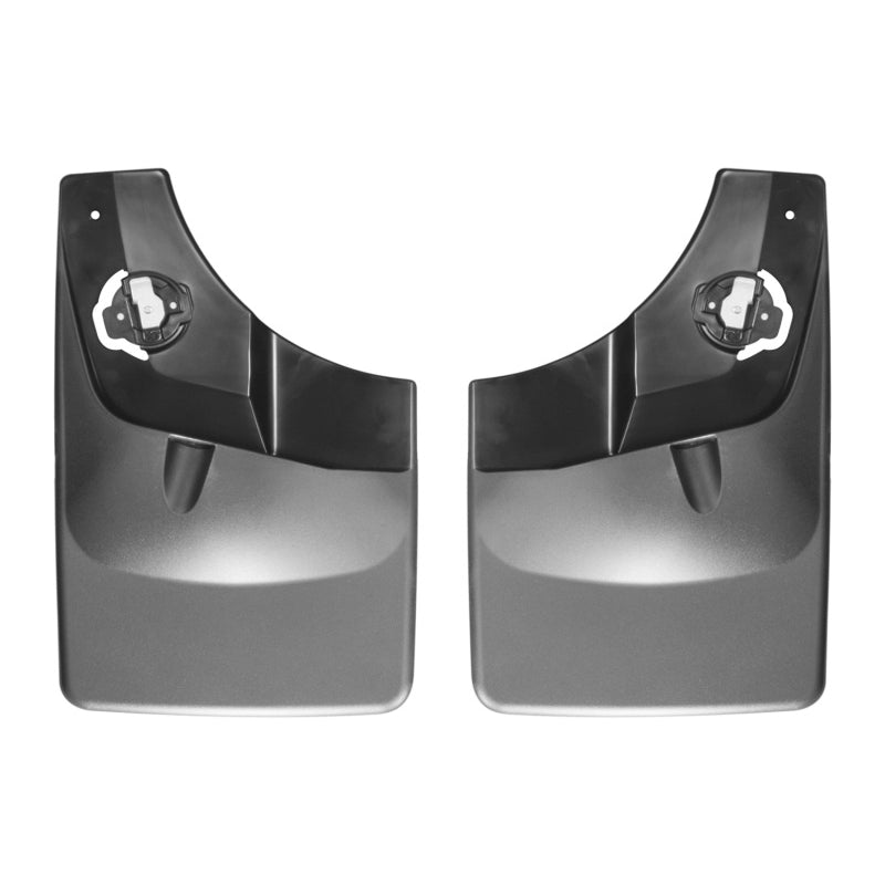 WeatherTech MudFlaps - Rear - Flares - Black - Ford Fullsize Truck 2015