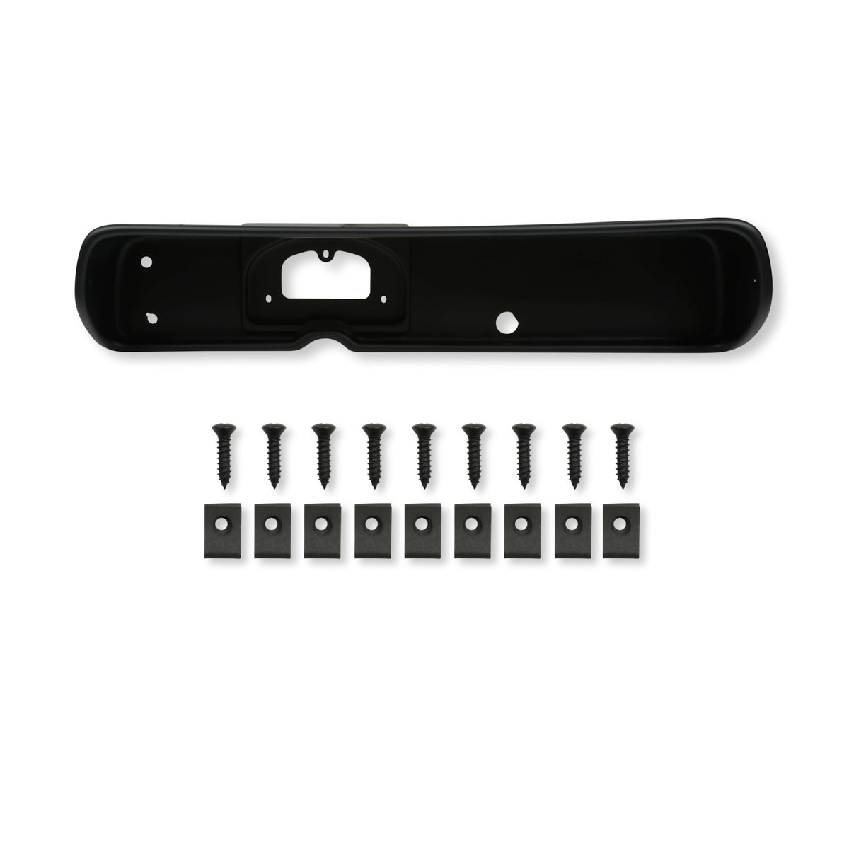 Holley EFI Racepak Dash Bezel - Black - GM A-Body 1964-65