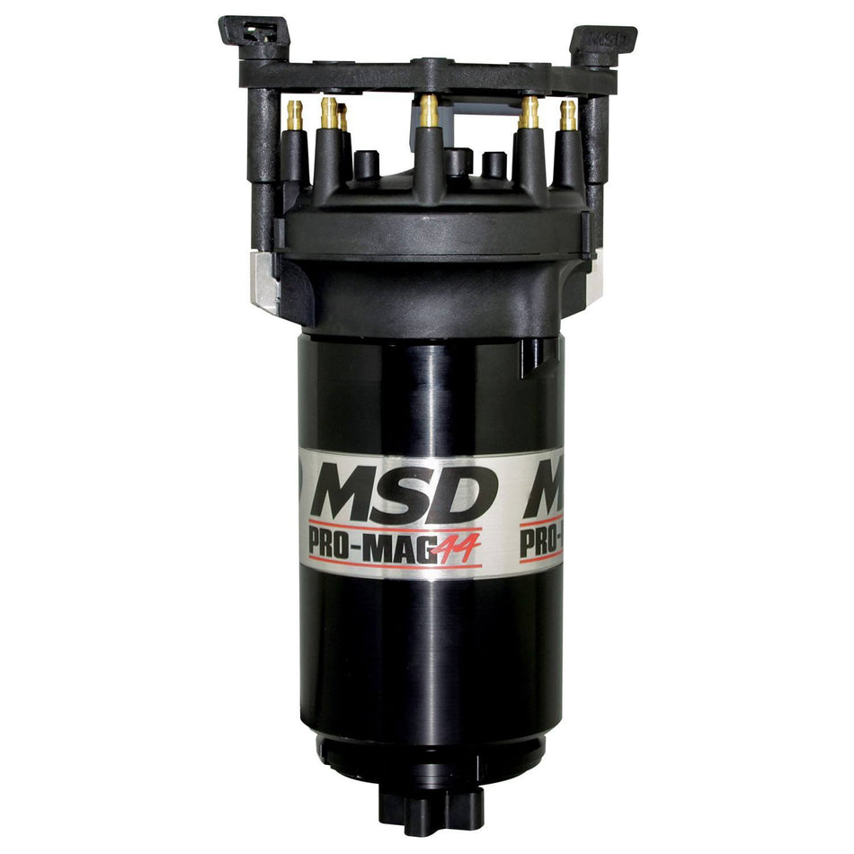 MSD Pro Mag 44 Amp Generator - CCW Rotation - Black - Pro Cap - Band Clamp