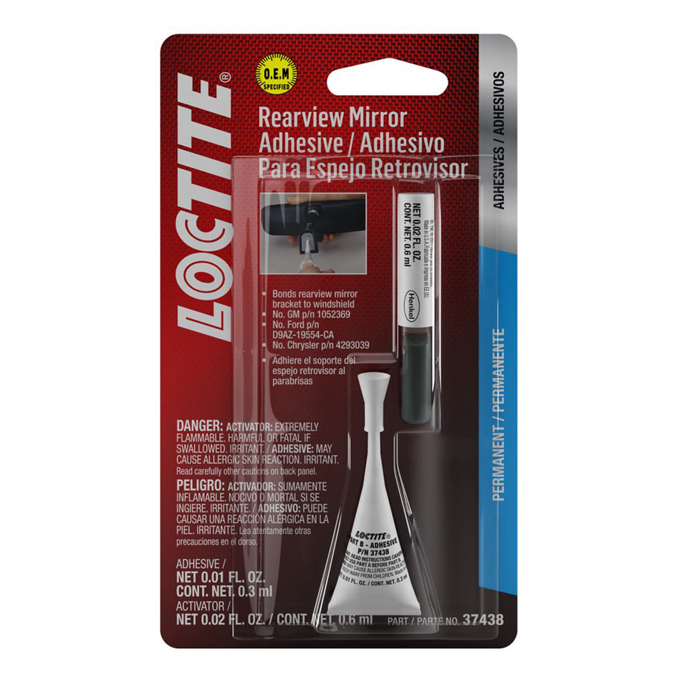 Loctite Rearview Mirror Adhesive Kit