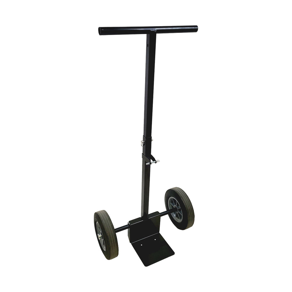 Flo-Fast Utility Jug Cart - Telescoping Handle - Folding - Black