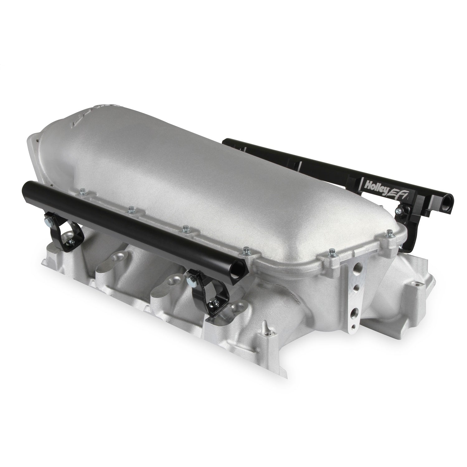 Holley EFI LS3 Low-Ram Tunnel Ram Intake Manifold - Top Feed - Single Injector - LS3 - GM LS-Series