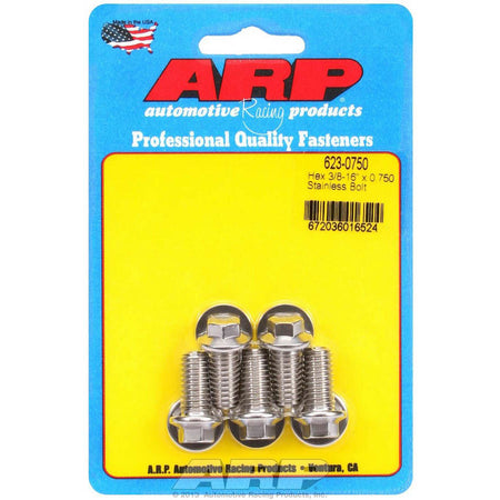 ARP Stainless Steel Bolt Kit - 6 Point (5) 3/8-16 x .750