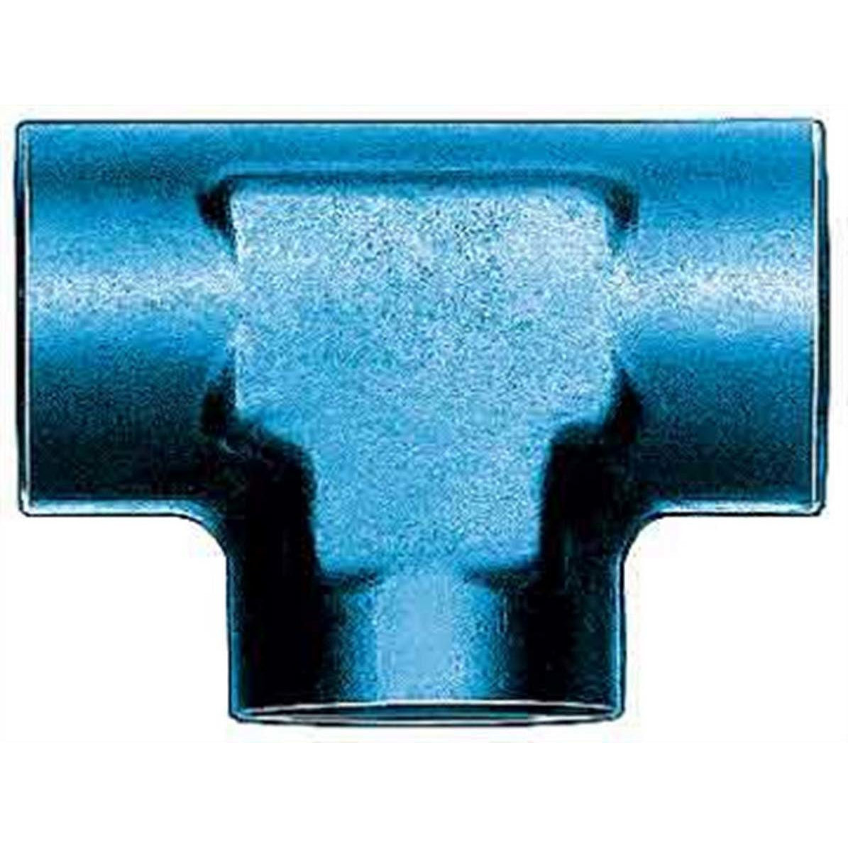 Aeroquip Aluminum -08 to -08 to -08 Female AN Tee Adapter