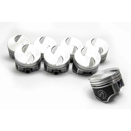 Speed Pro Hypereutectic Piston 4.390" Bore 5/64 x 5/64 x 3/16" Ring Grooves Minus 4.2 cc - Coated Skirt