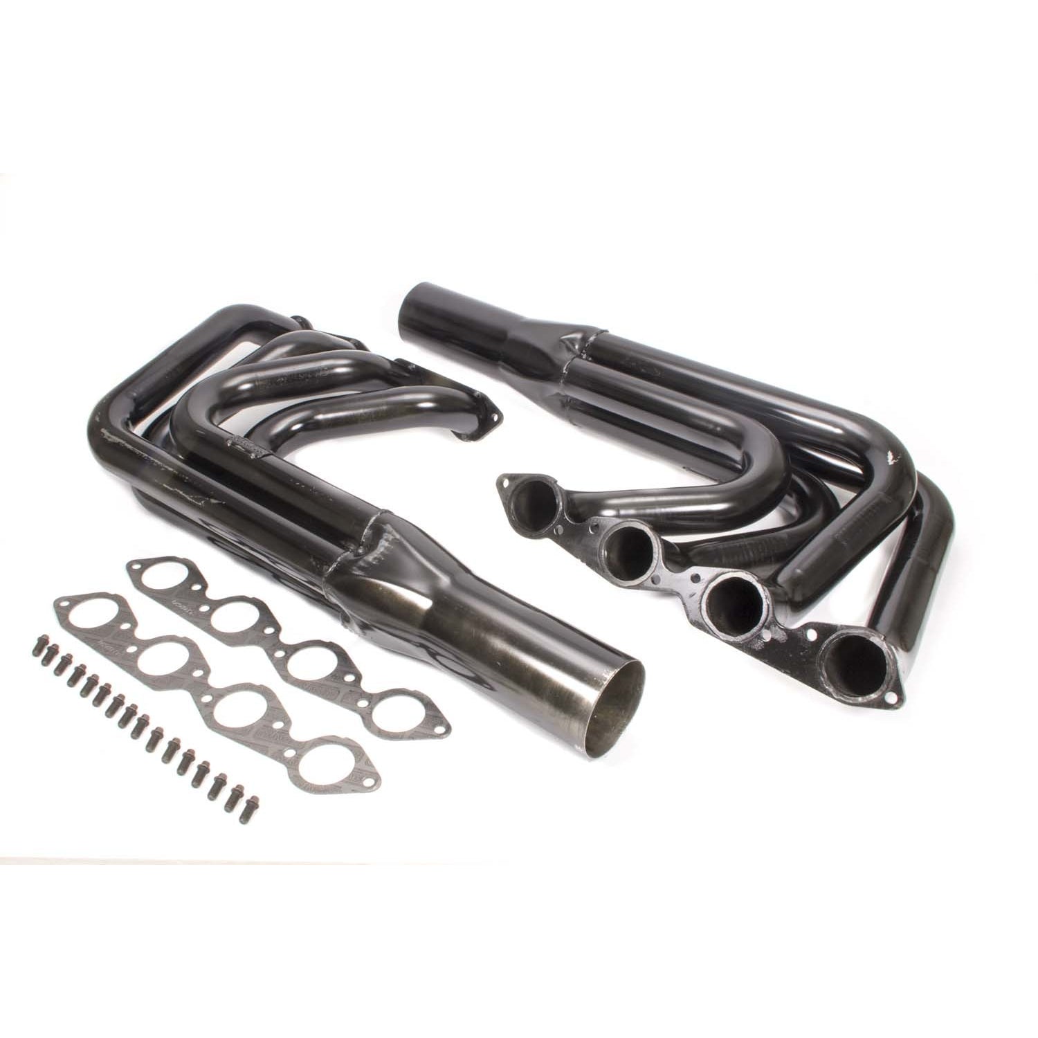 Schoenfeld Headers Sprint Headers 2-1/8" Primary 4" Collector Steel - Black Paint
