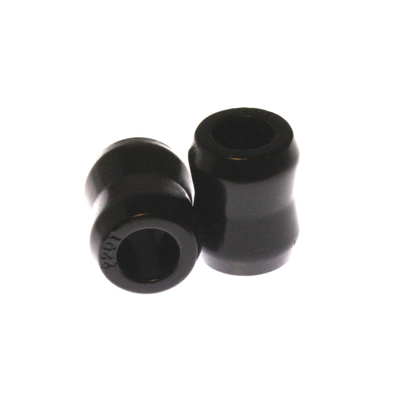 Energy Suspension Hourglass Shock End Bushing - 5/8 in ID - 1 To 1-1/8 in OD - 1-7/16 in Long - Black - Universal - Pair